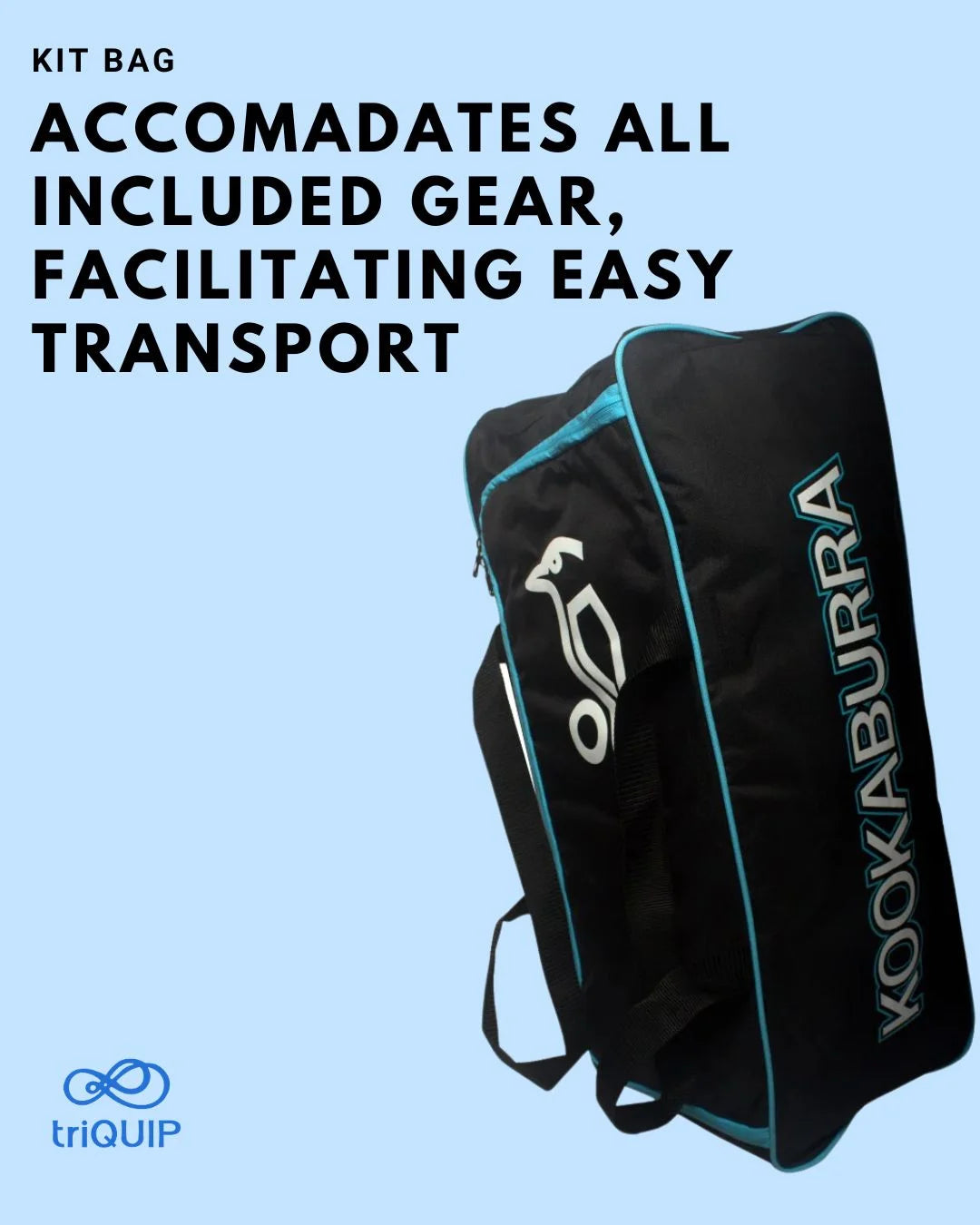 KOOKABURRA Aura Pro 9.0 Junior Cricket Kit on triQUIP Sports