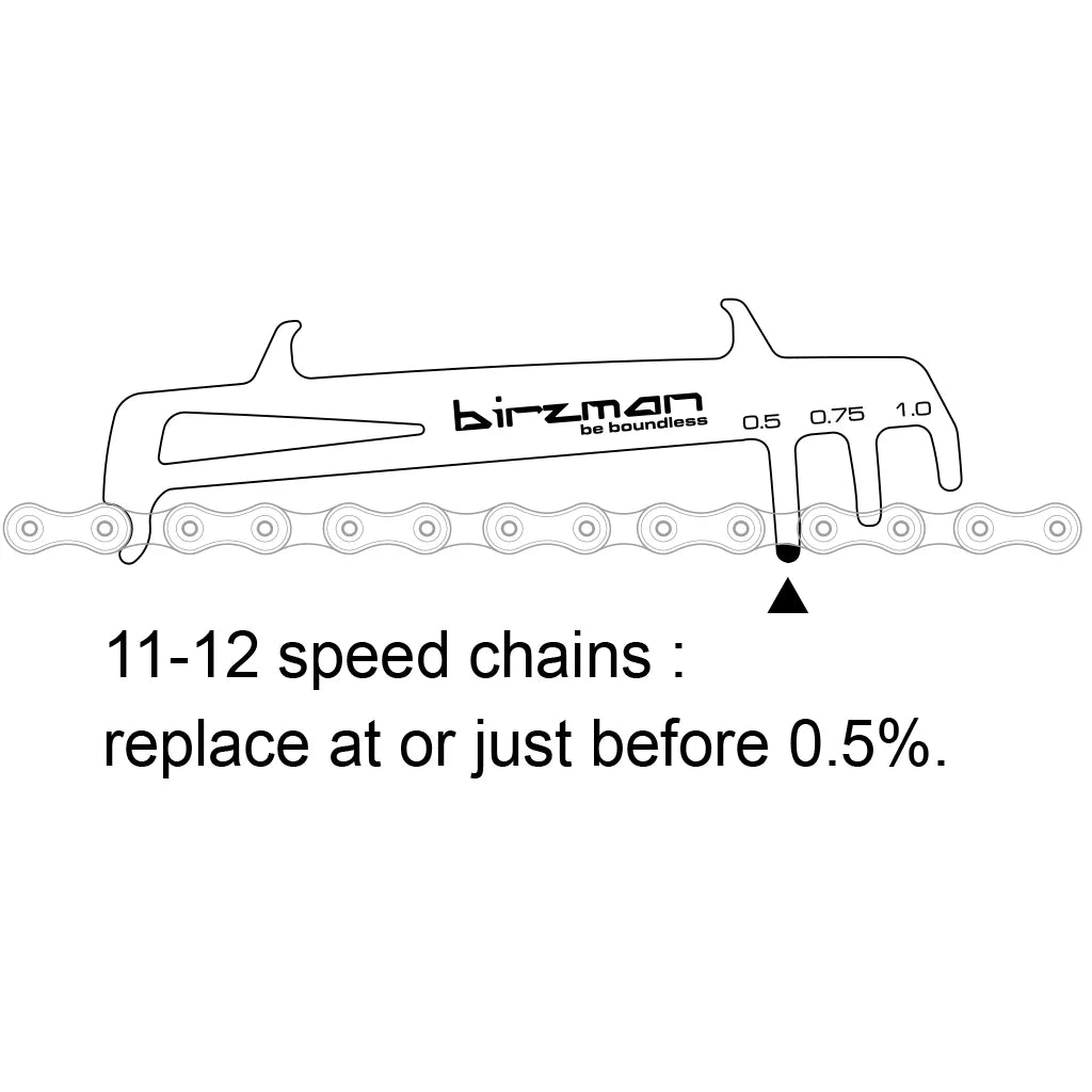 Birzman Chain Wear Indicator on triQUIP Sports