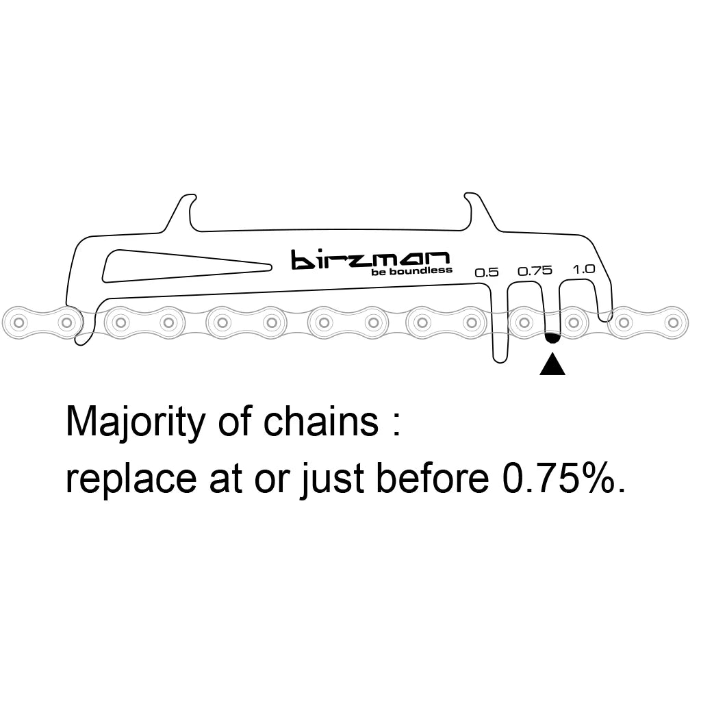 Birzman Chain Wear Indicator on triQUIP Sports