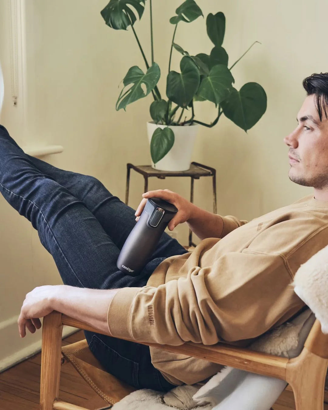 CONTIGO AUTOSEAL™ West Loop Travel Mug, 470ml - Gun Metal on triQUIP Sports