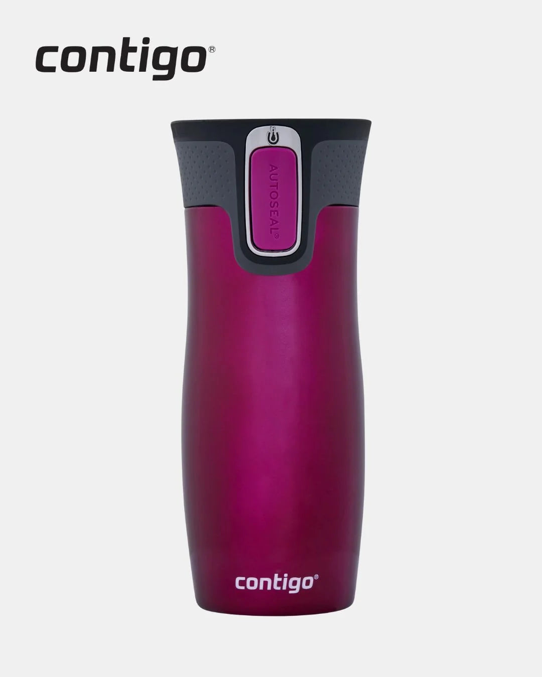 CONTIGO AUTOSEAL™ West Loop Travel Mug, 470ml - Raspberry on triQUIP Sports