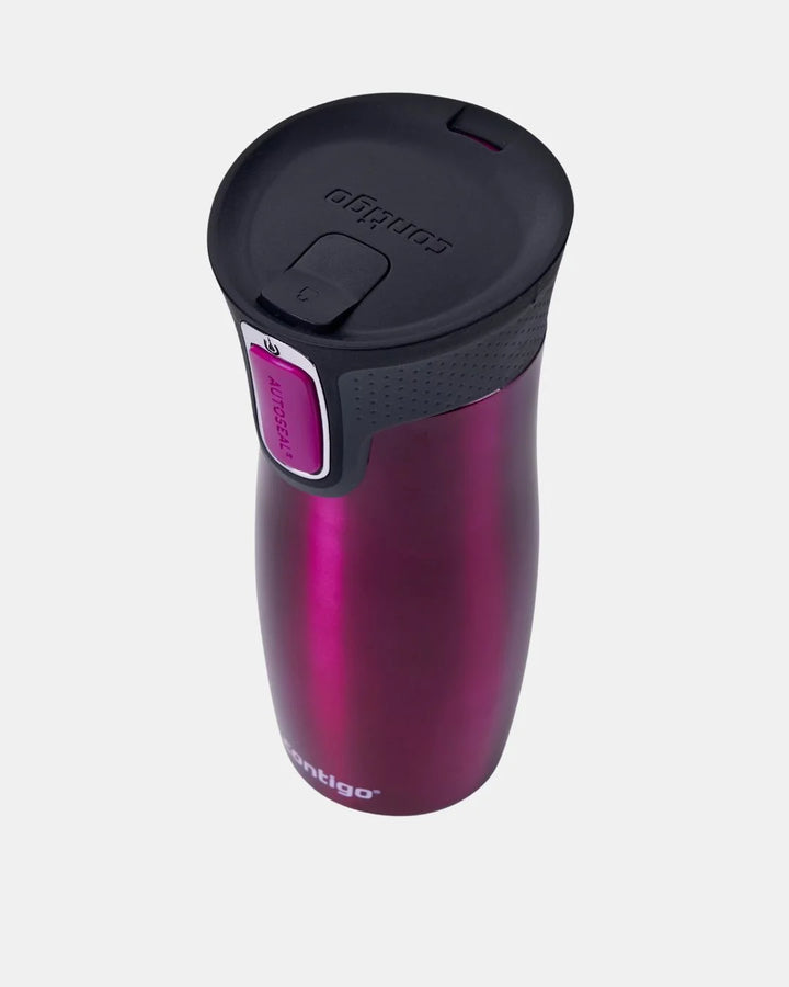 CONTIGO AUTOSEAL™ West Loop Travel Mug, 470ml - Raspberry on triQUIP Sports