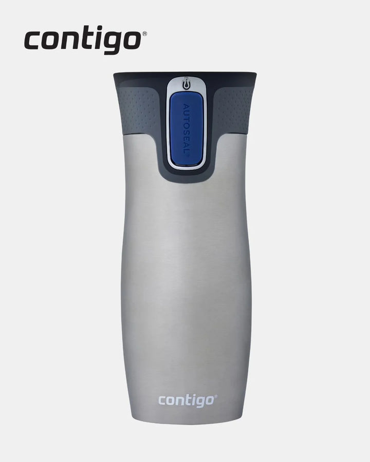 CONTIGO AUTOSEAL™ West Loop Travel Mug, 470ml - Stainless Steel on triQUIP Sports
