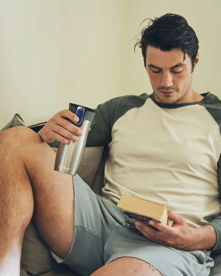 CONTIGO AUTOSEAL™ West Loop Travel Mug, 470ml - Stainless Steel on triQUIP Sports