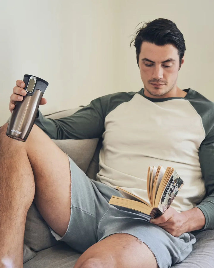 CONTIGO AUTOSEAL™ West Loop Travel Mug, 470ml - Latte on triQUIP Sports