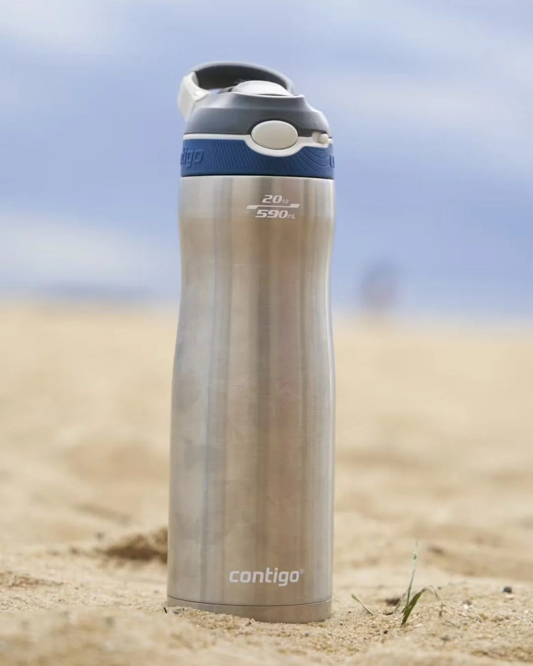 CONTIGO Ashland Chill AUTOSPOUT™ Vacuum-Insulated Water Bottle, 590 ml on triQUIP Sports