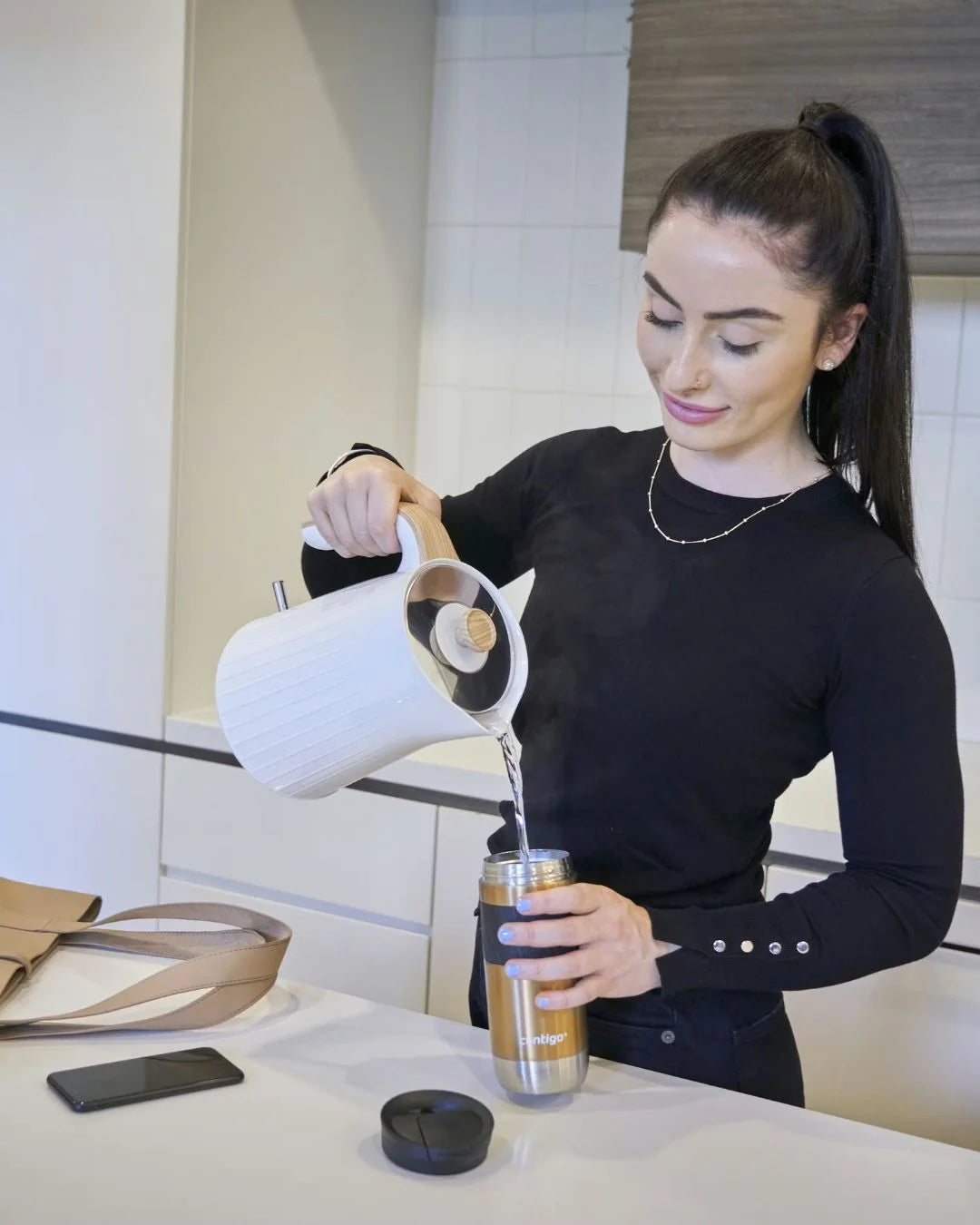 CONTIGO Byron 2.0 SNAPSEAL™ Travel Mug, 470 ml - Chardonnay