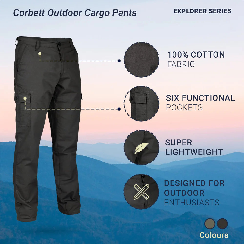 Gokyo Corbett Outdoor Cargo Pants on triQUIP Sports