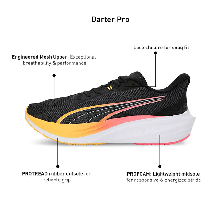 PUMA Darter Pro Unisex Running Shoes on triQUIP Sports