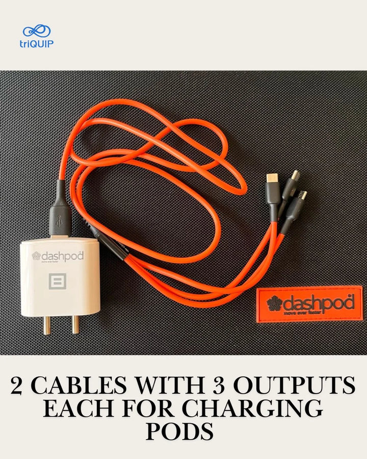 DASHPOD Multisense Personal Pro 4 POD Wave & Hit Sense Active Reflex Set on triQUIP Sports