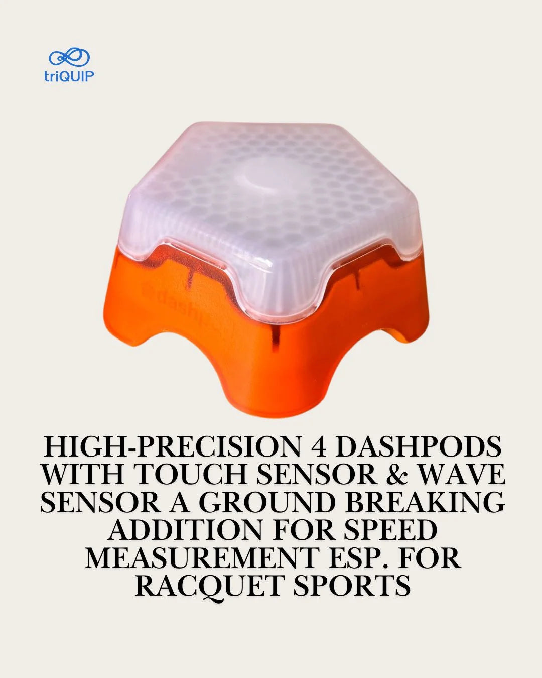 DASHPOD Personal Pro 6 POD Wave & Hit Sense Active Reflex Kit on triQUIP Sports
