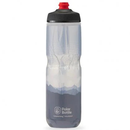 POLAR Breakaway Insulated Dawn-Dusk Bottle Charcoal/White (710ml)