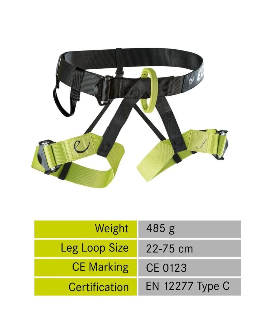 EDELRID Joker II Harness on triQUIP Sports