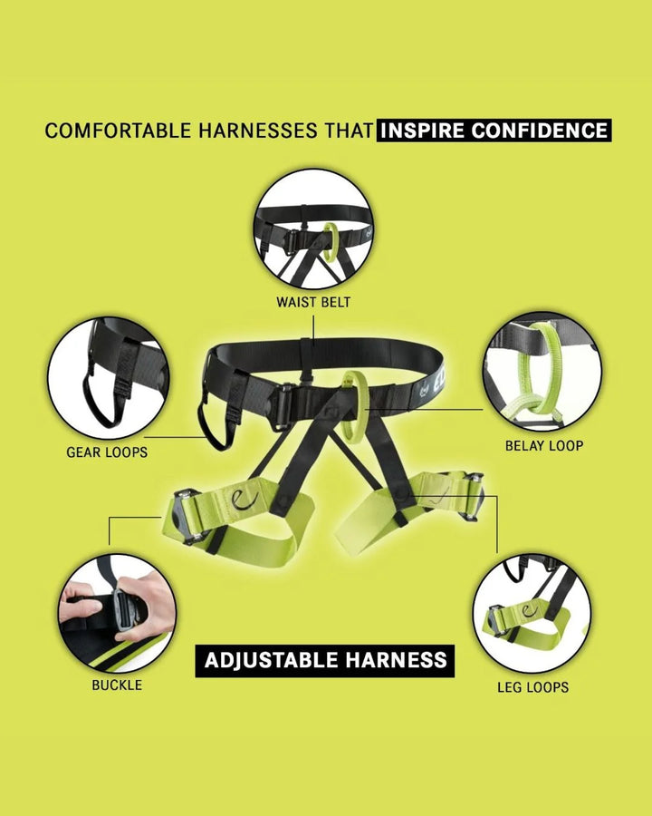 EDELRID Joker II Harness on triQUIP Sports