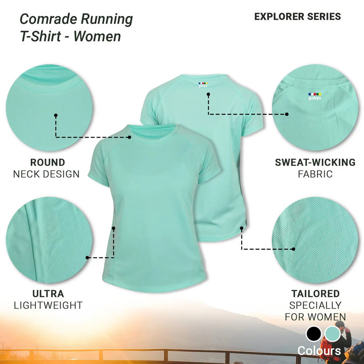 Gokyo Comrade Women Running Jersey on triQUIP Sports