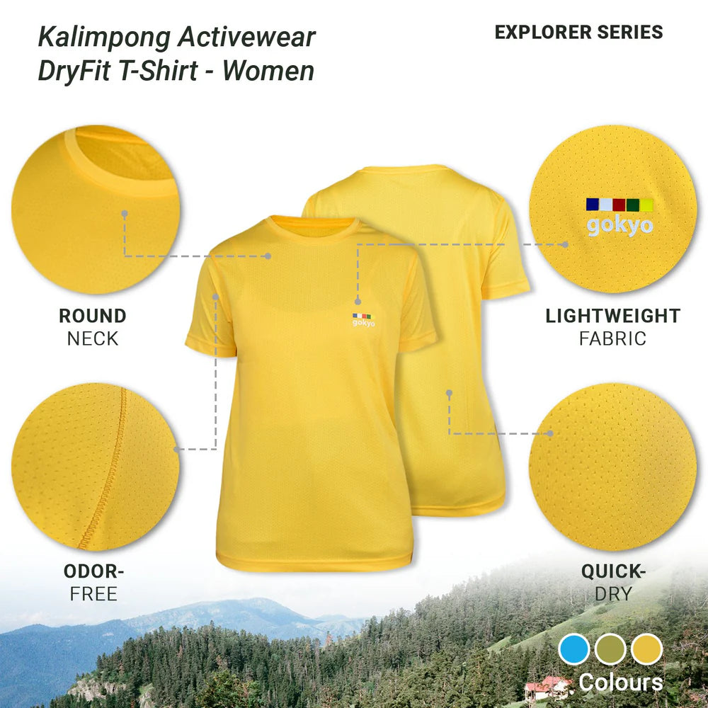 Gokyo Kalimpong Activewear Dryfit Women Jersey on triQUIP Sports