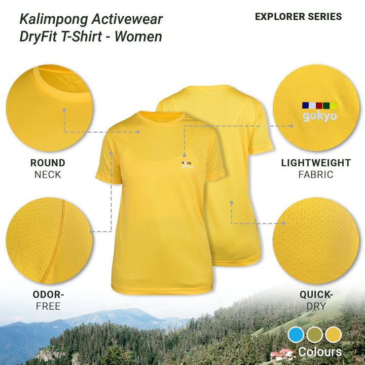 Gokyo Kalimpong Activewear Dryfit Women Jersey on triQUIP Sports