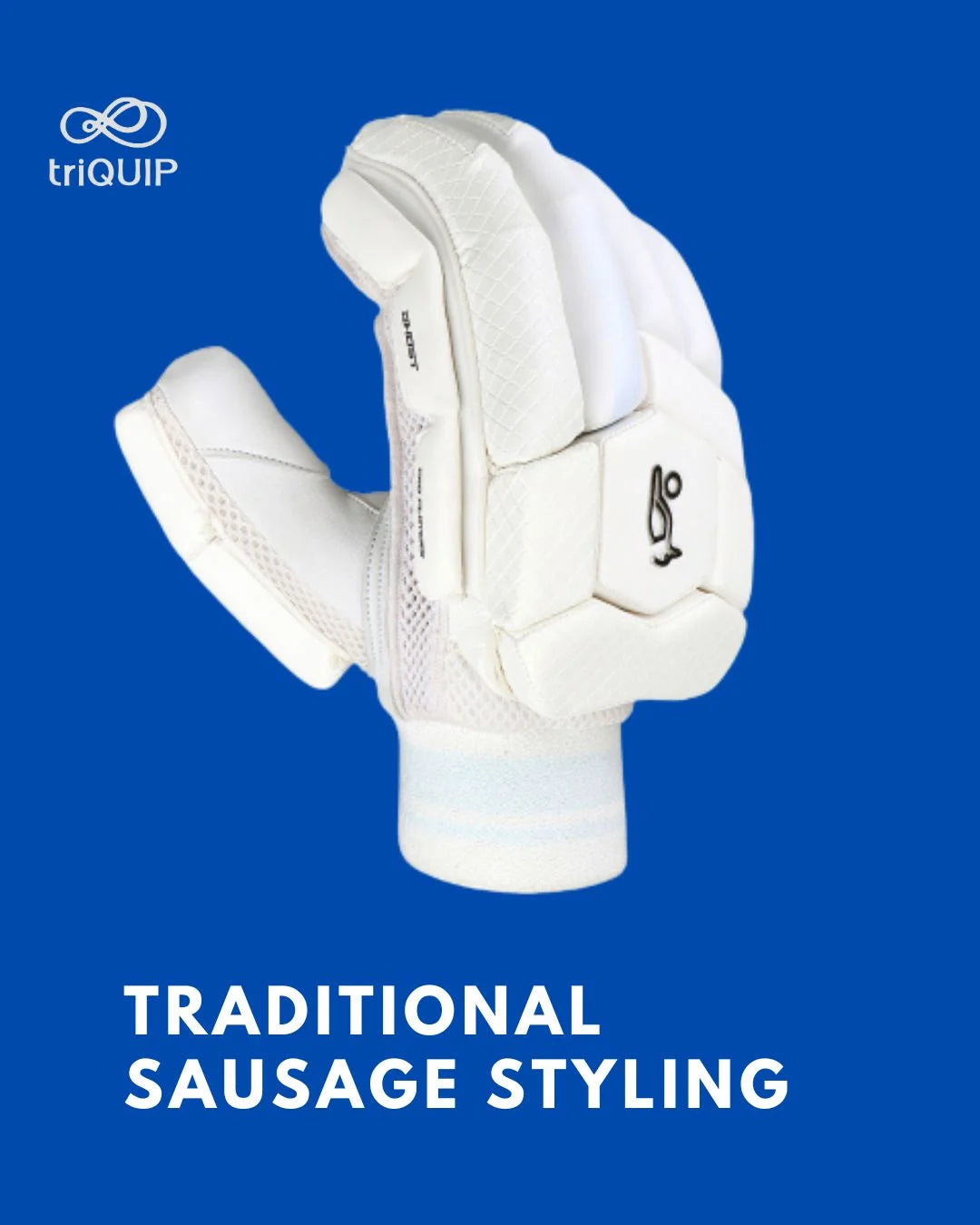 KOOKABURRA Ghost Pro Players Batting Gloves - Right Hand on triQUIP Sports
