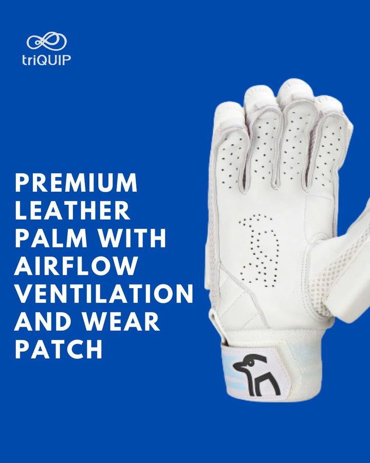 KOOKABURRA Ghost Pro Players Batting Gloves - Right Hand on triQUIP Sports