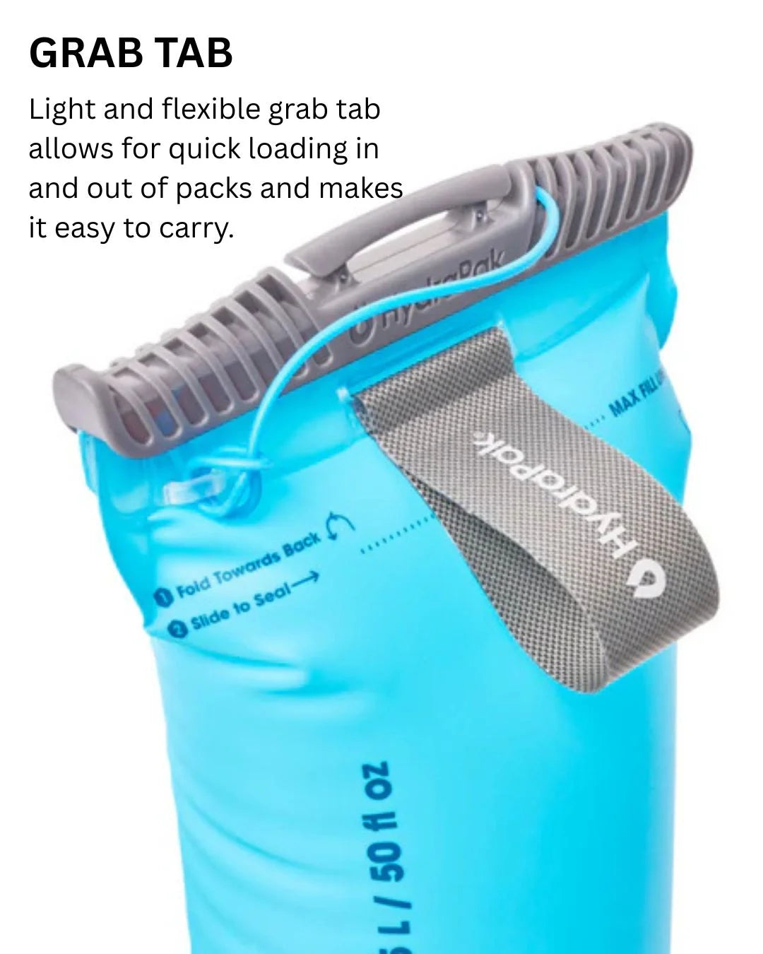 HYDRAPAK Velocity Hydration Bladder For Outdoors on triQUIP Sports