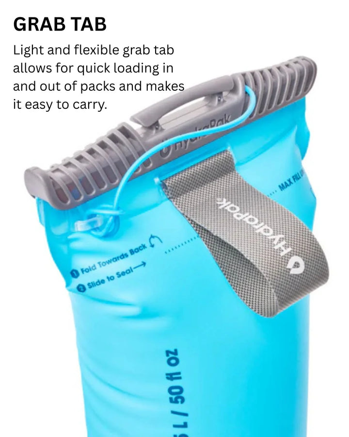 HYDRAPAK Velocity Hydration Bladder For Outdoors on triQUIP Sports