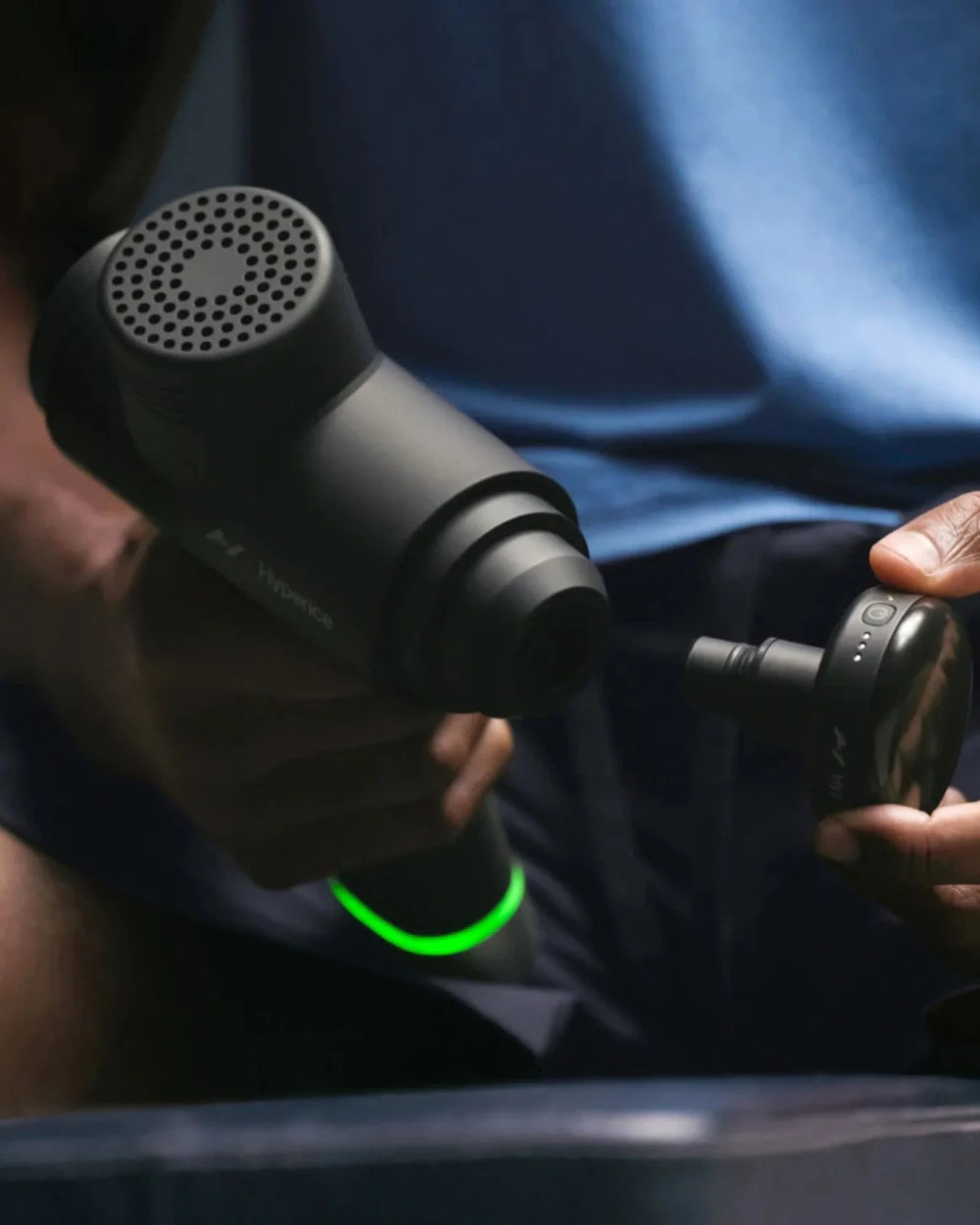 HYPERICE Hypervolt Heated Head Attachment on triQUIP Sports