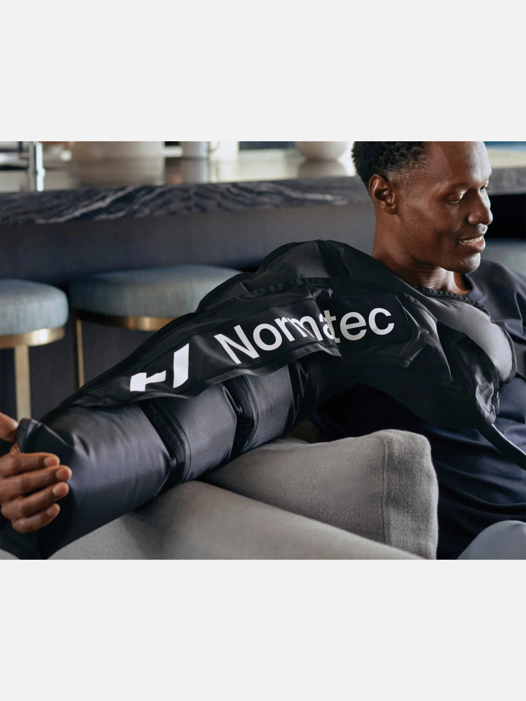 Hyperice Normatec Arm on Triquip Sports