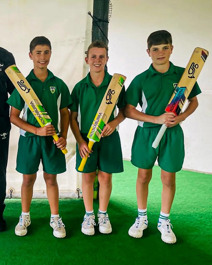 KOOKABURRA Aura Pro 9.0 Junior Cricket Kit on triQUIP Sports
