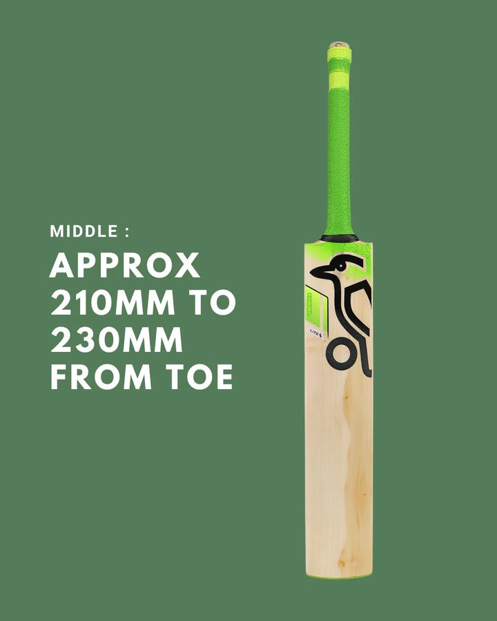 KOOKABURRA Kahuna Lite English Willow Cricket Bat on triQUIP Sports