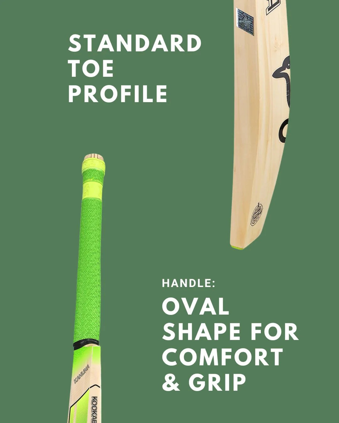 KOOKABURRA Kahuna Lite English Willow Cricket Bat on triQUIP Sports