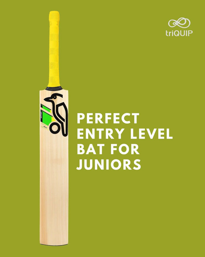 KOOKABURRA Kahuna Pro 8.1 Junior Kashmir Willow Cricket Bat on triQUIP Sports