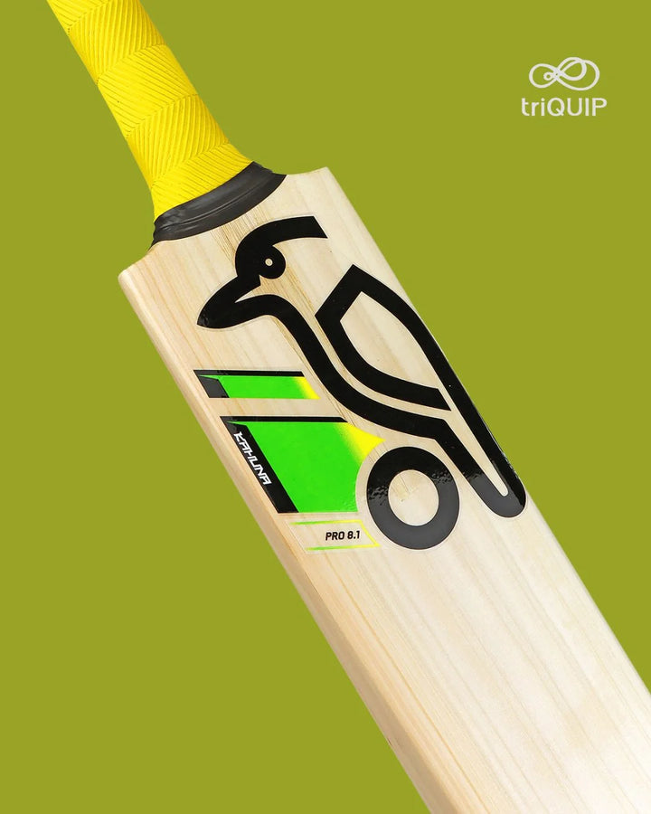 KOOKABURRA Kahuna Pro 8.1 Junior Kashmir Willow Cricket Bat on triQUIP Sports