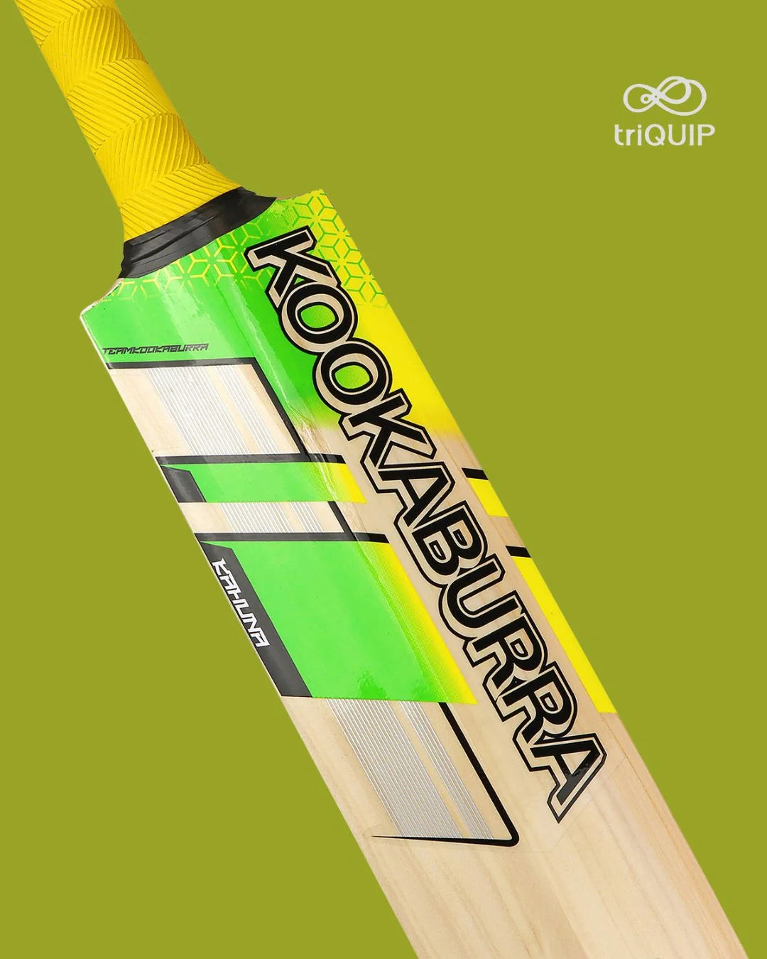 KOOKABURRA Kahuna Pro 8.1 Junior Kashmir Willow Cricket Bat on triQUIP Sports