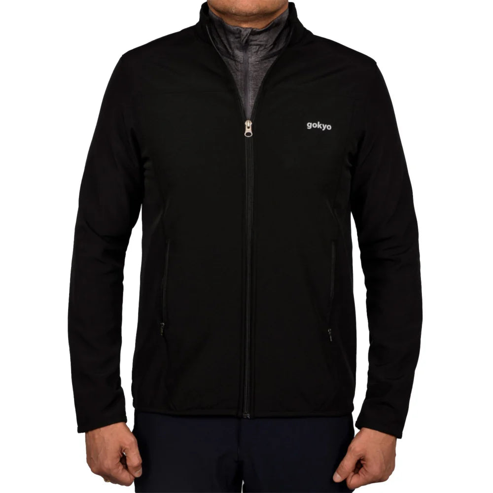 Gokyo Kaza Soft Shell Insulated Fleece jacket on triQUIP Sports