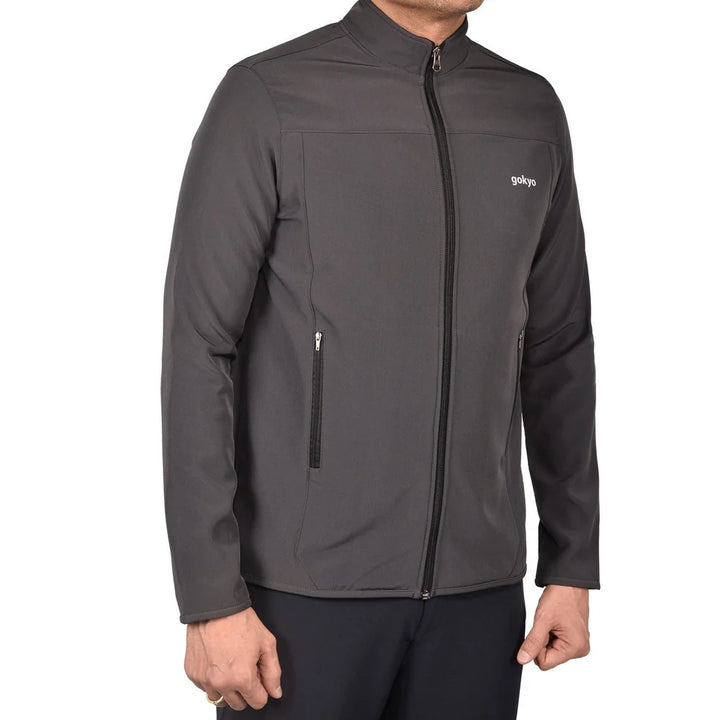 Gokyo Kaza Soft Shell Insulated Fleece jacket on triQUIP Sports