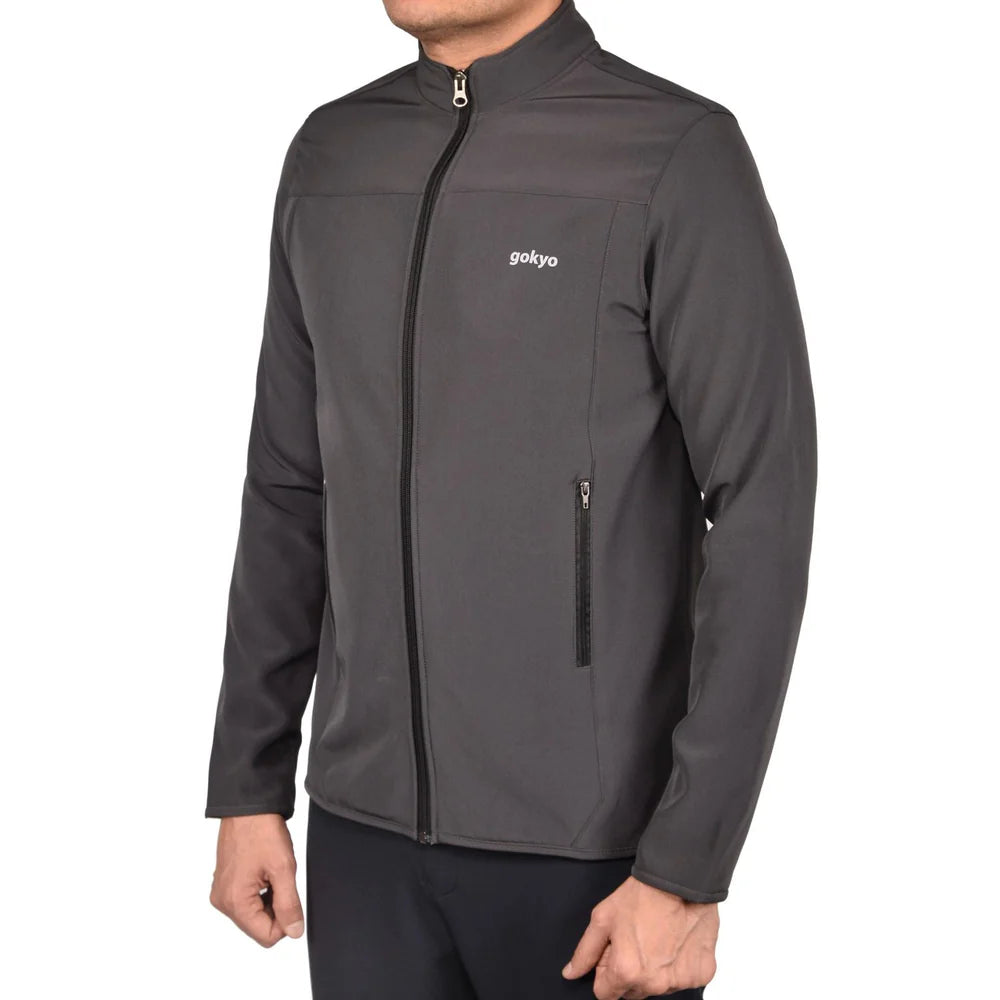 Gokyo Kaza Soft Shell Insulated Fleece jacket on triQUIP Sports