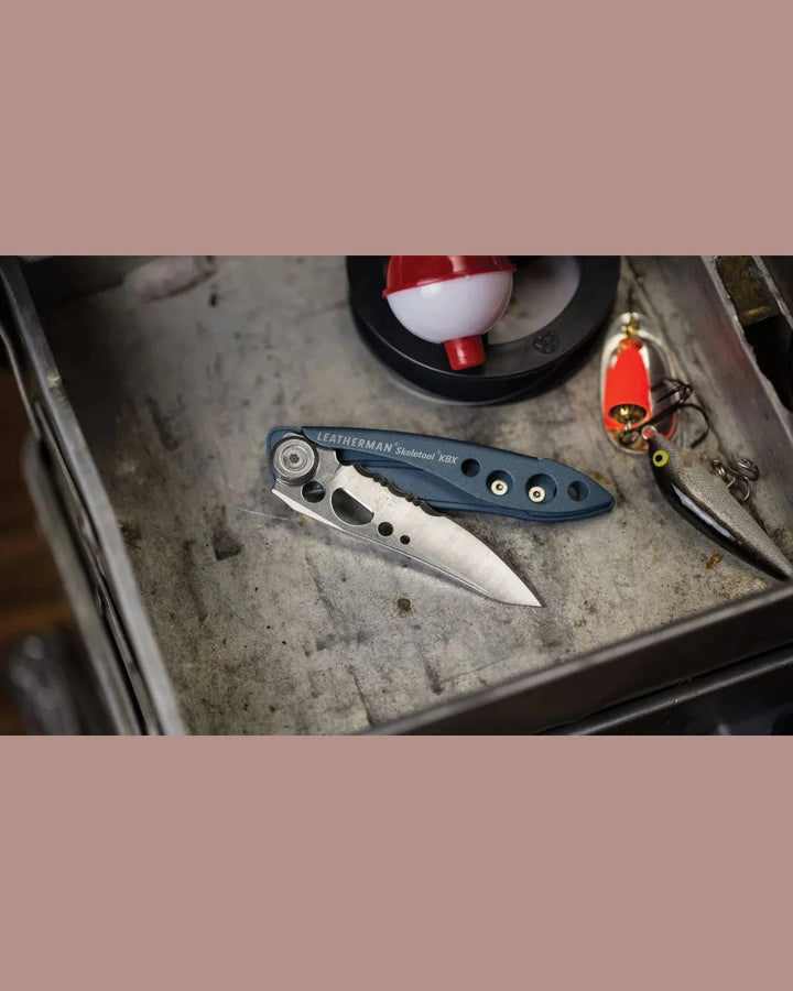 LEATHERMAN Skeletool KBX Multipurpose Tool - 2 Tools on triQUIP Sports