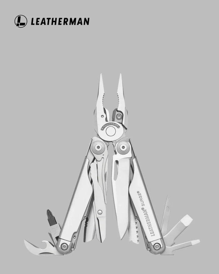 LEATHERMAN Surge Multipurpose Tool - 21 Tools on triQUIP Sports
