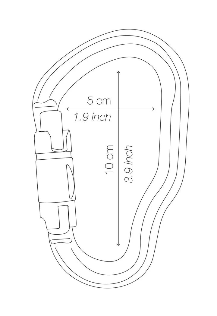 Petzl Carabiners on triQUIP Sports