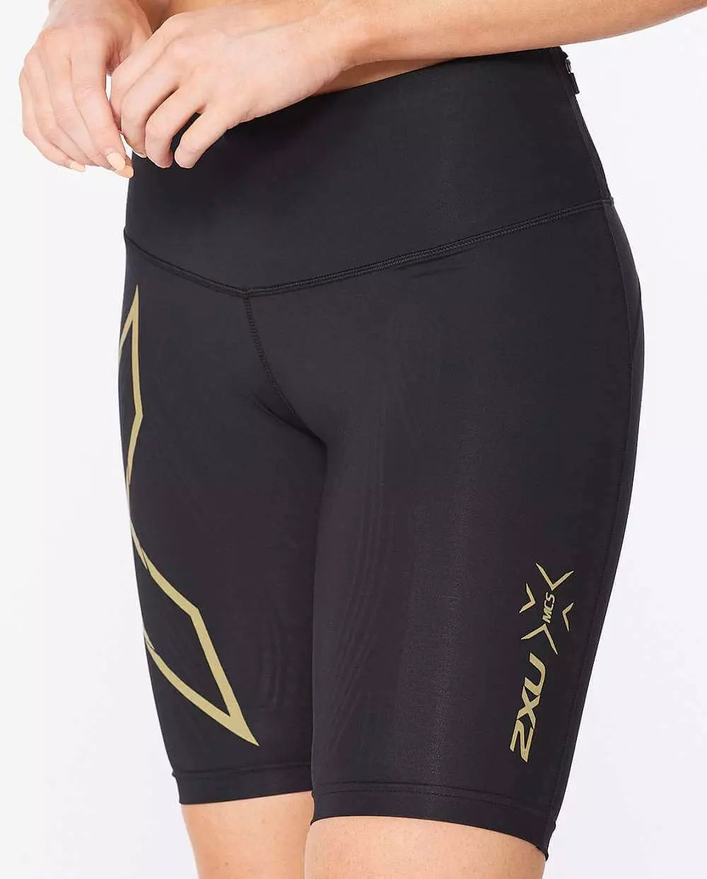 2XU Light Speed Mid-Rise Compression Women Running Shorts