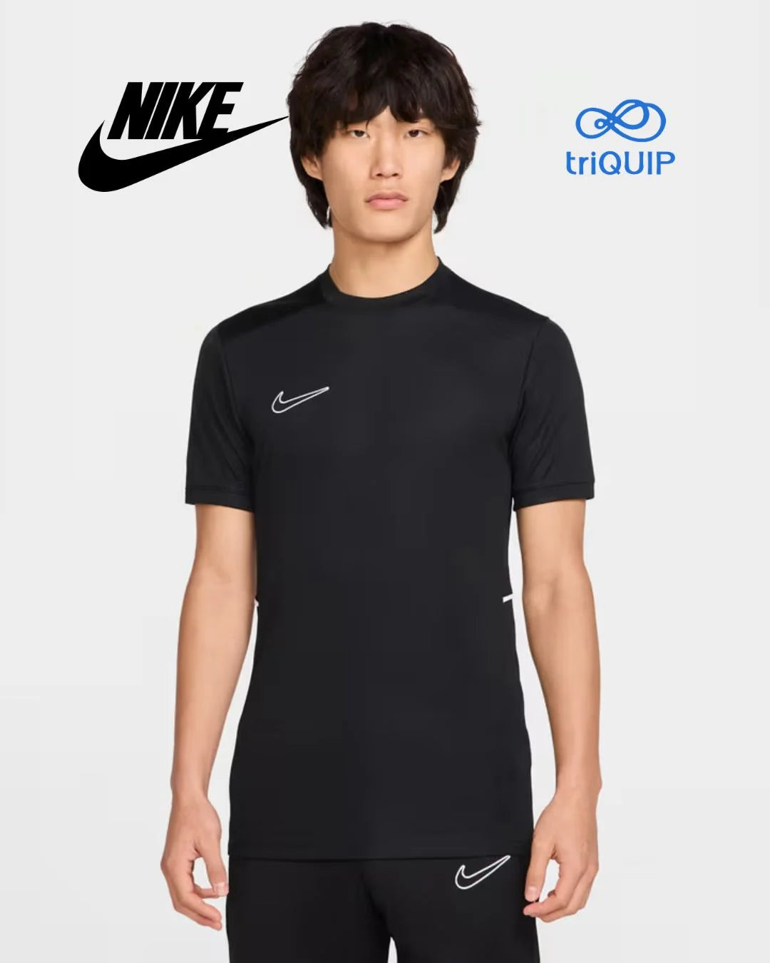 NIKE Academy Men's Dri-FIT Short Sleeve Football Top on triQUIP Sports