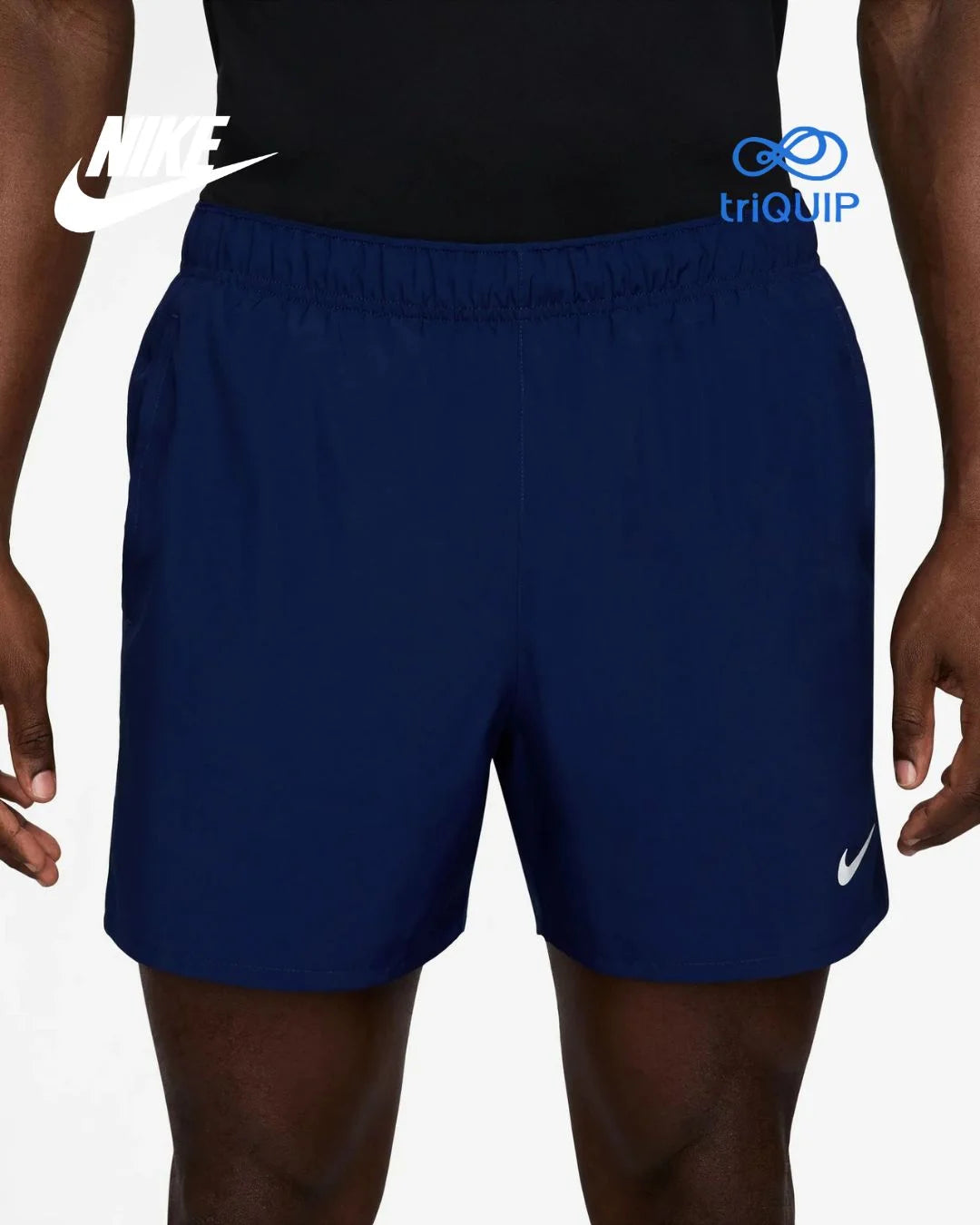 NIKE Dri-FIT Challenger Men's 13cm (approx) Brief Lined Versatile Shorts on triQUIP Sports
