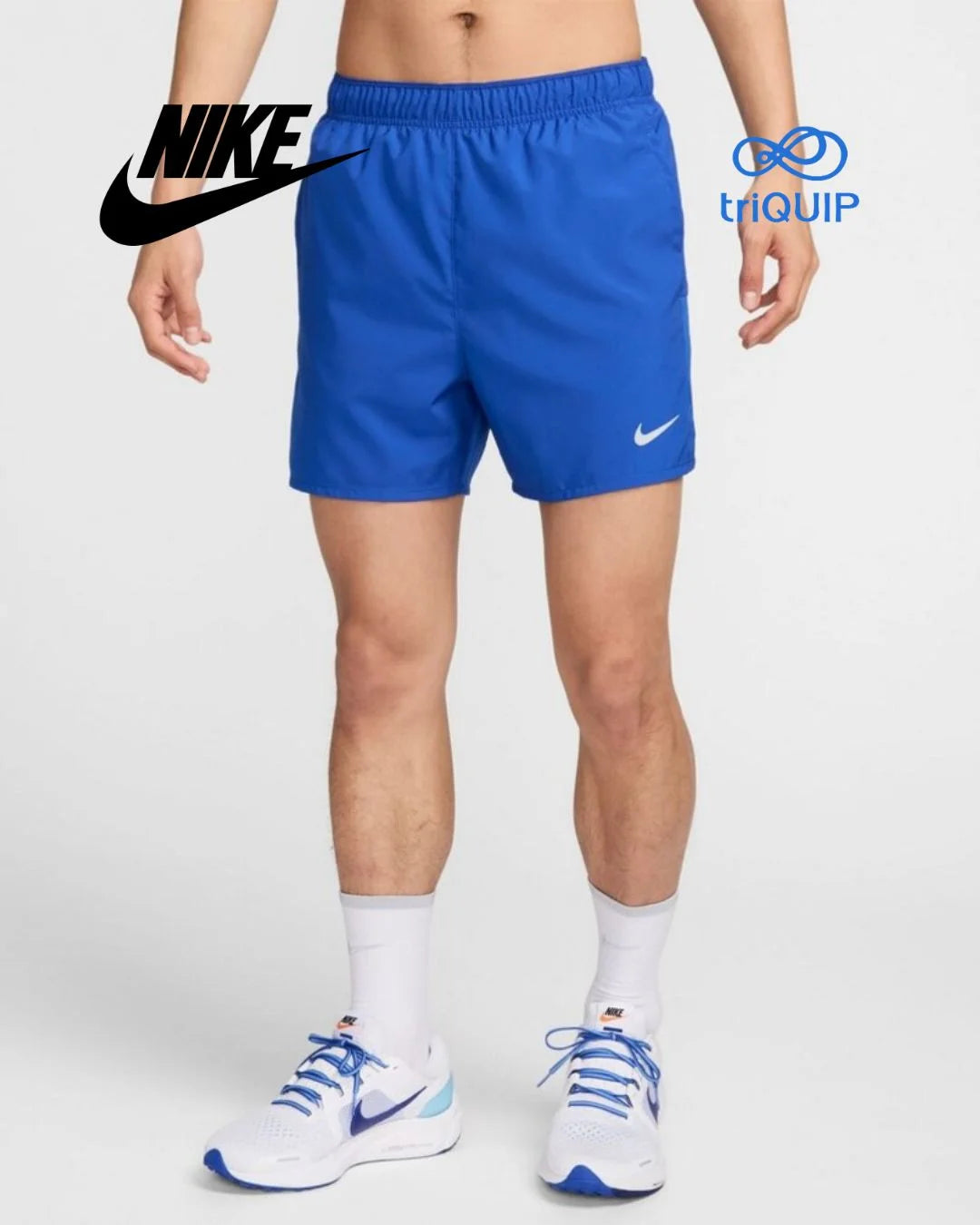 NIKE Dri-FIT Challenger Men's 13cm (approx) Brief Lined Versatile Shorts on triQUIP Sports