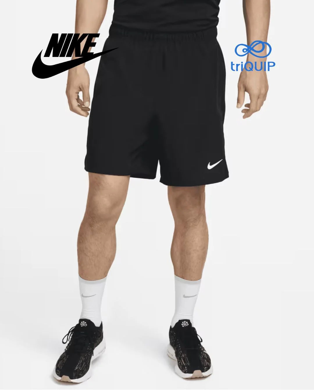 NIKE Dri-FIT Challenger Men's 18cm (approx) Brief Lined Versatile Shorts on triQUIP Sports