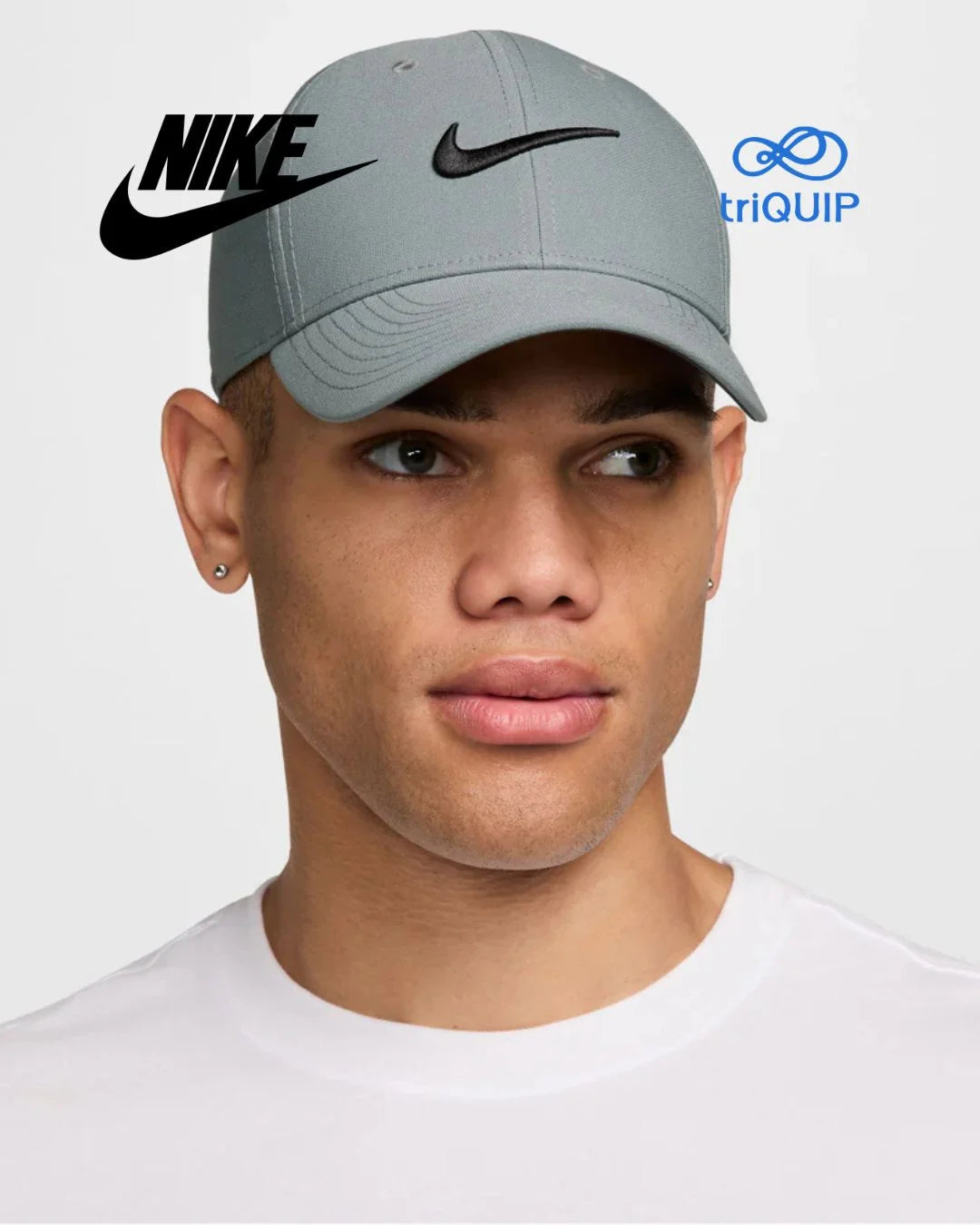 NIKE Dri-FIT Club Structured Swoosh Cap on triQUIP Sports