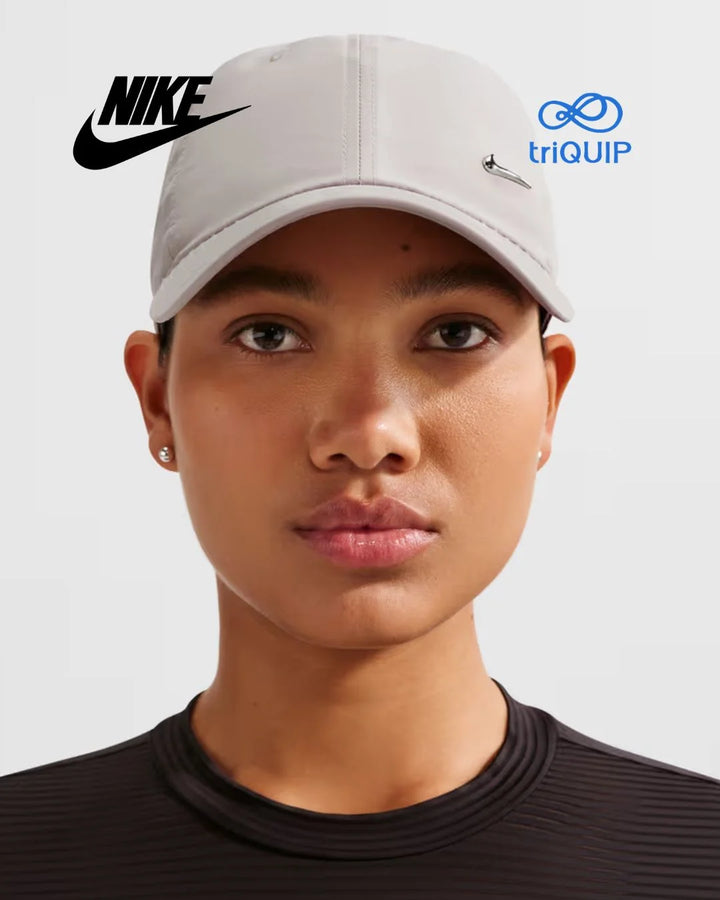 NIKE Dri-FIT Club Unstructured Metal Swoosh Unisex Cap on triQUIP Sports