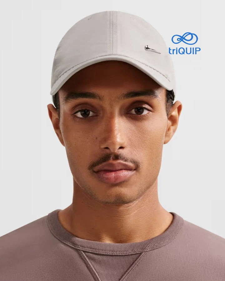 NIKE Dri-FIT Club Unstructured Metal Swoosh Unisex Cap on triQUIP Sports