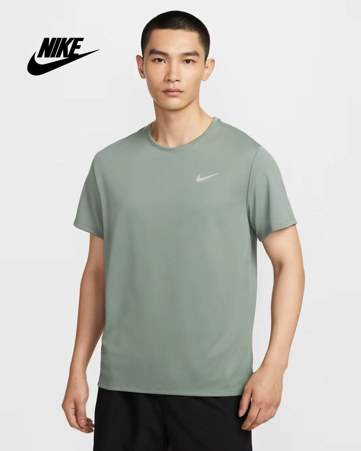 NIKE Dri-FIT UV Miler Men's Short-Sleeve Running Top on triQUIP Sports
