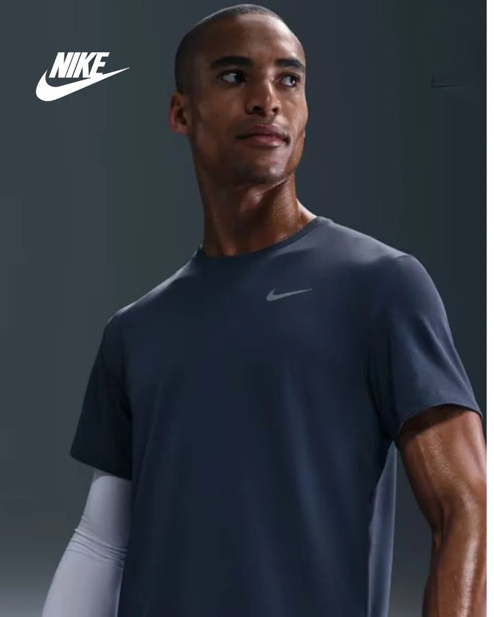 NIKE Dri-FIT UV Miler Men's Short-Sleeve Running Top on triQUIP Sports