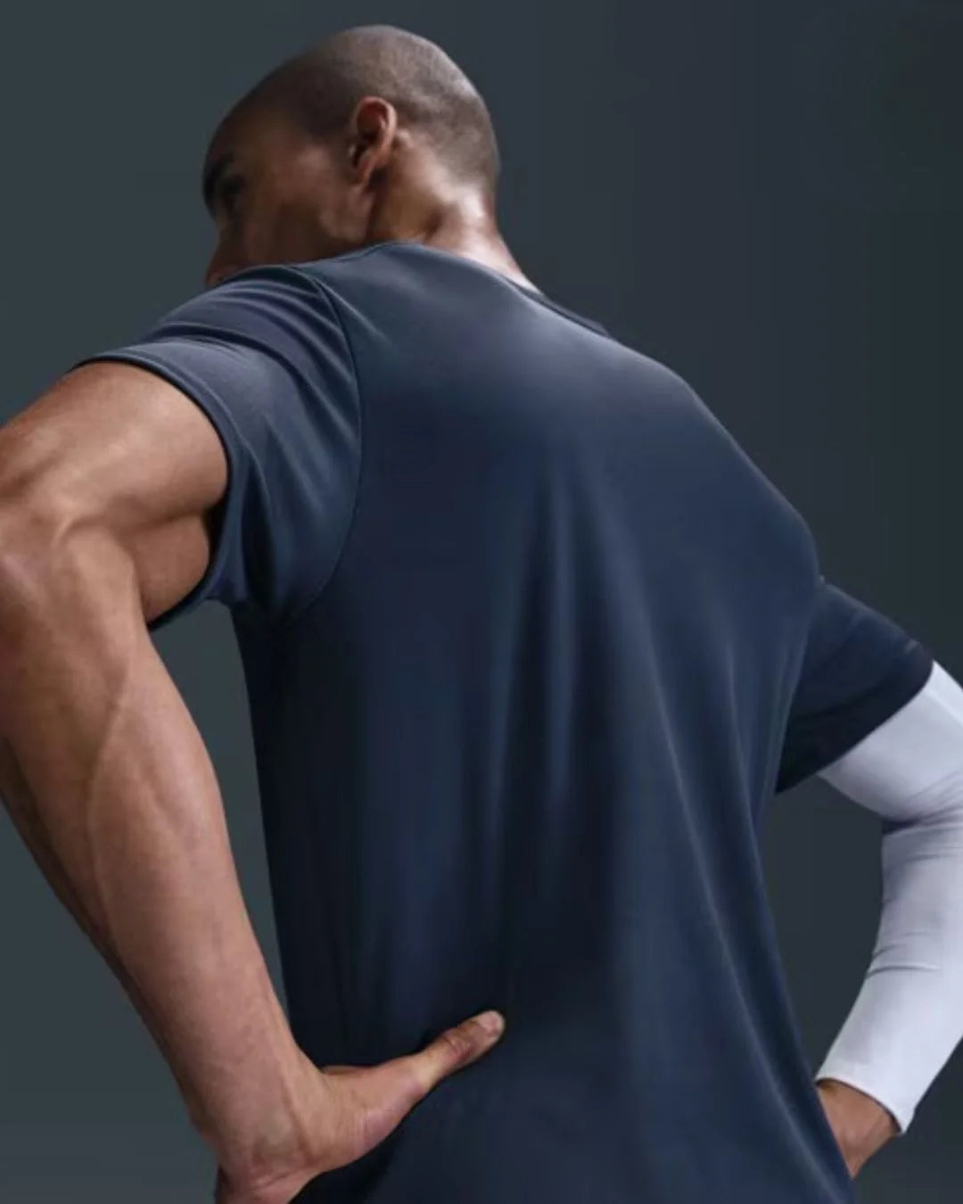 NIKE Dri-FIT UV Miler Men's Short-Sleeve Running Top on triQUIP Sports